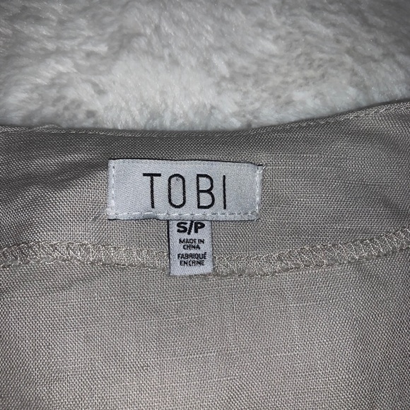 Gray adjustable tie dress - Picture 2 of 2